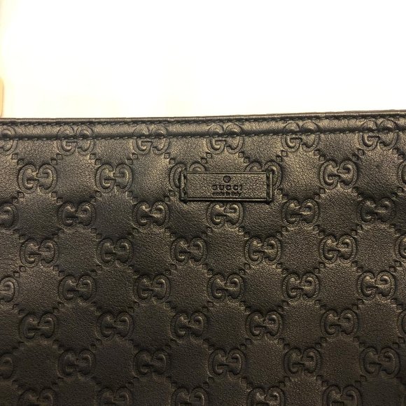 ❌ SOLD ❌ Authentic GUCCI Guccissima Leather Messenger Bag - Picture 2 of 9